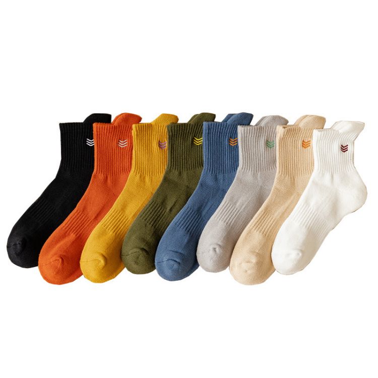 White Cotton Thermal Socks