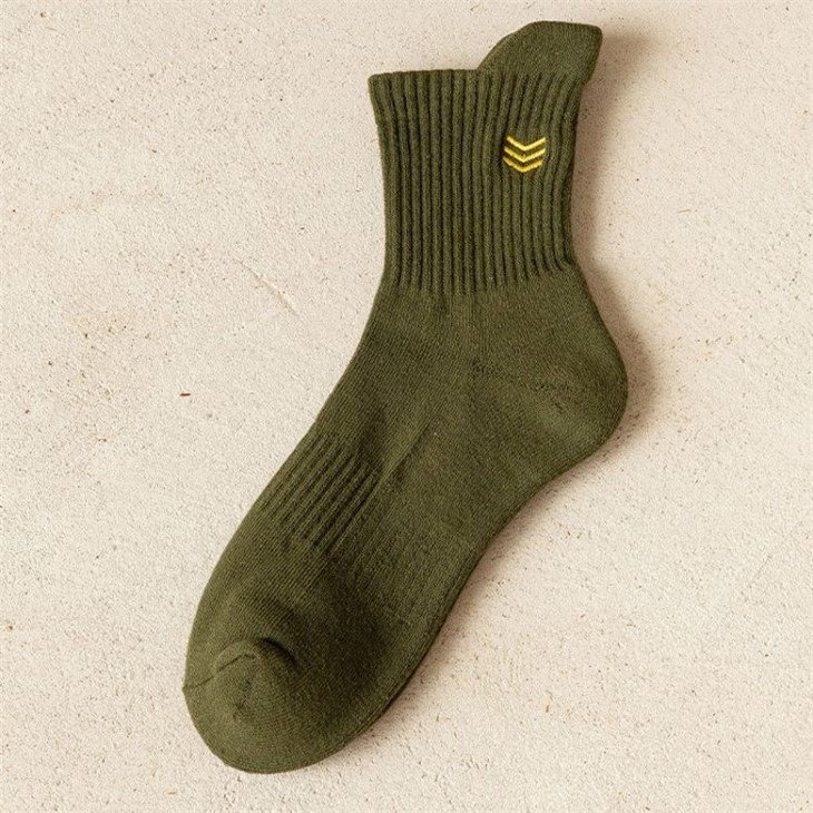 customized+white cotton thermal socks