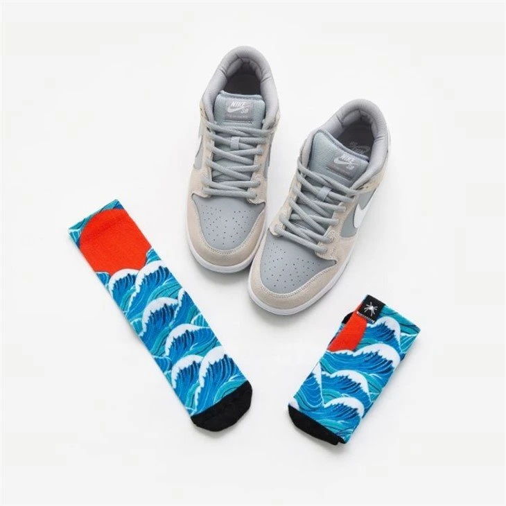 wholesale custom print socks tube sublimation in stock 06