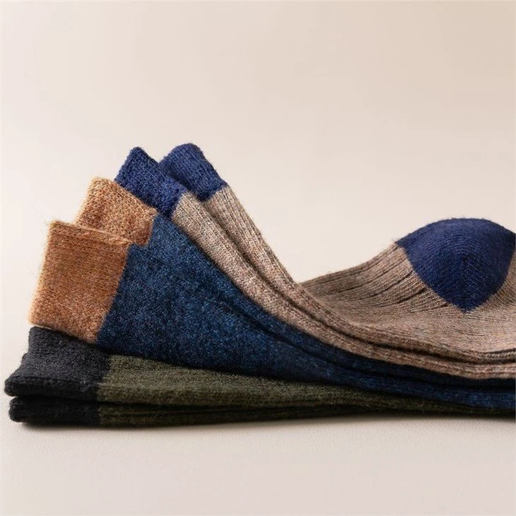 Winter men fashion socks factory(4)