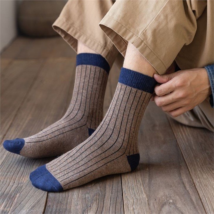 Winter men fashion socks in stock(3)