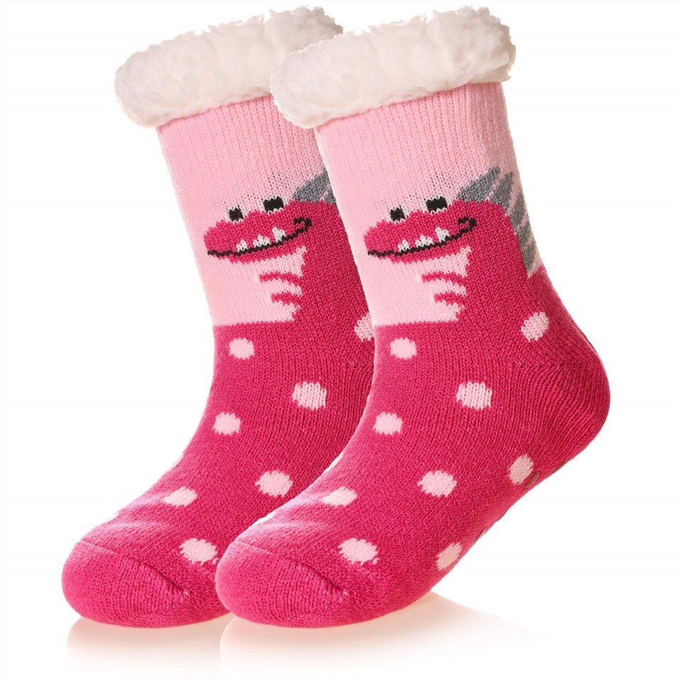 Winter Sherpa Socks For Kids