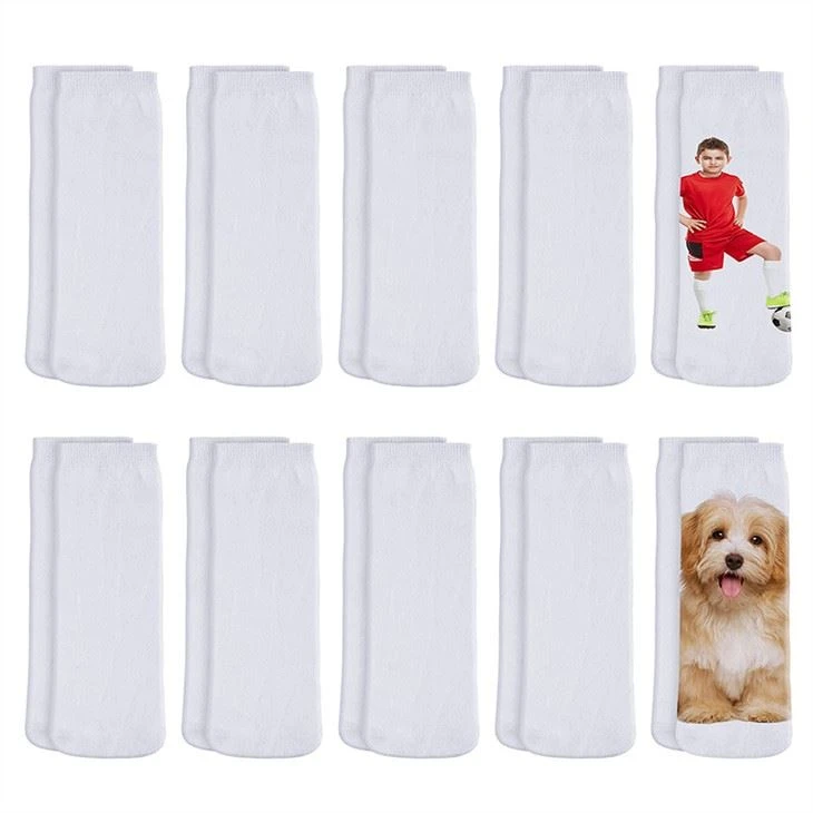 Women Ankle Sublimation Socks Blank