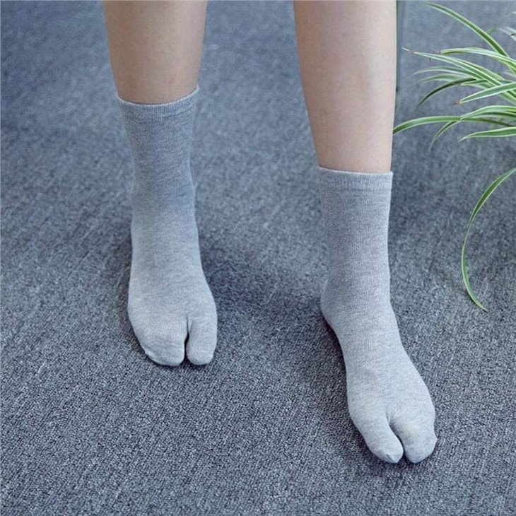 womens two toes sports socks (5)