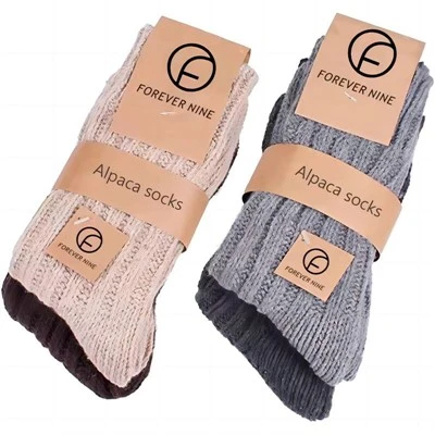 Winter Unisex Alpaca Wool Socks
